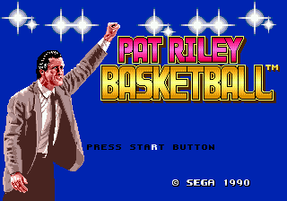 Pat Riley Basketball Title Screen